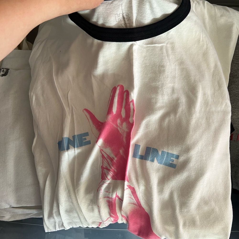 Harry Styles merch ringer tee